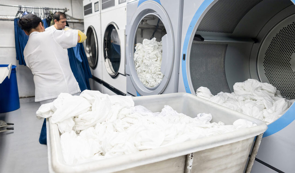 sistema de lavandería con ozono
